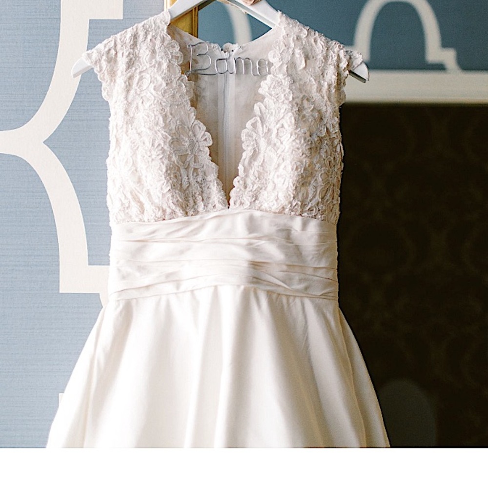 Watters Escalante Lace A-Line Wedding Dress
